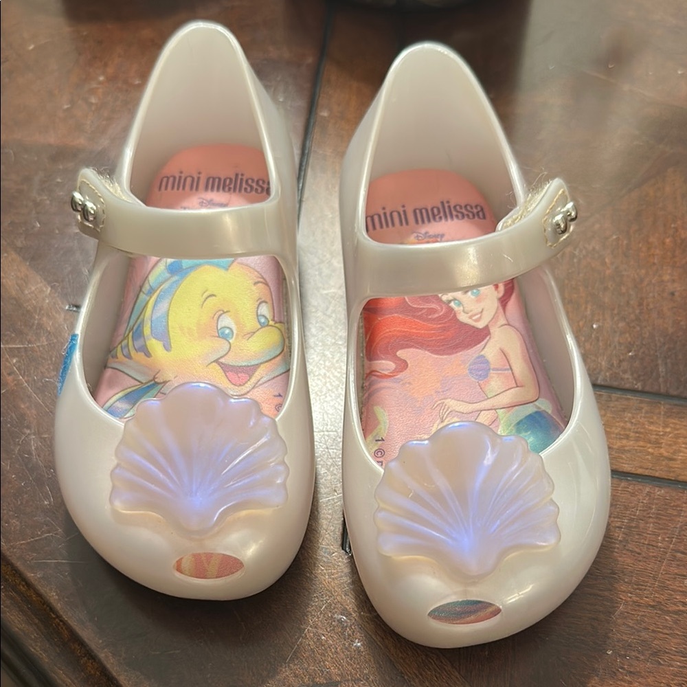 Mini Melissa Kids Shoes - White